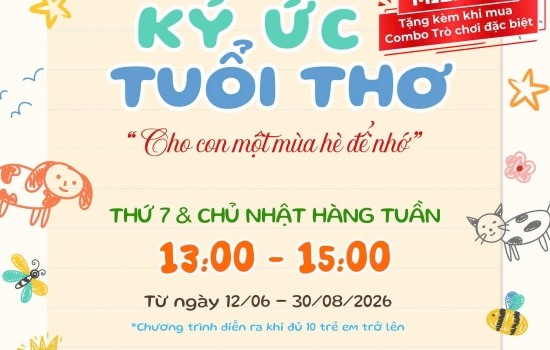 Ký Ức Tuổi Thơ tại Tre Việt | Trải nghiệm Hè cho bé từ 6–15 tuổi